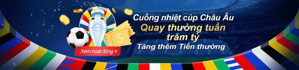 Cuồng nhiệt Euro tại sân chơi cá cược trực tuyến KUBET